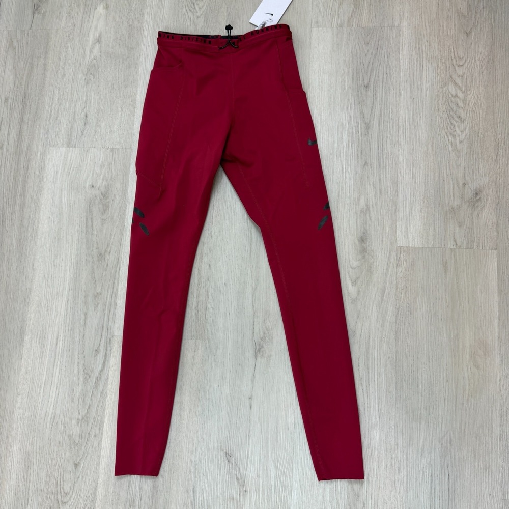 Nike Epic Luxe Running Leggings Womens Small Red Run Division DM7749 690 - Picture 5 of 7